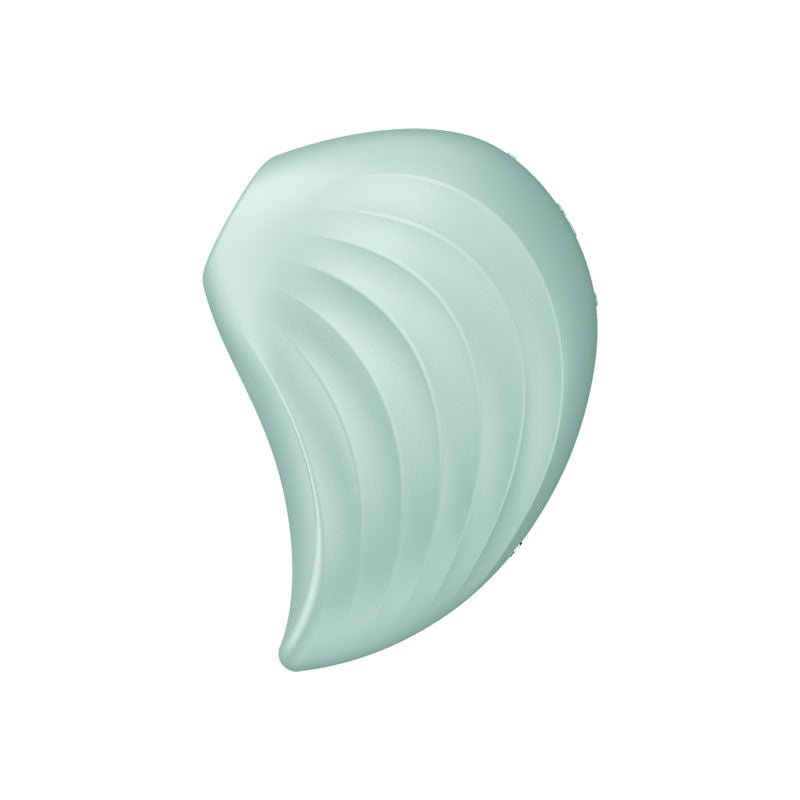 Satisfyer - pearl diver - clitoral suction stimulator - Green, Product side three view  | Flirtybay.com.au